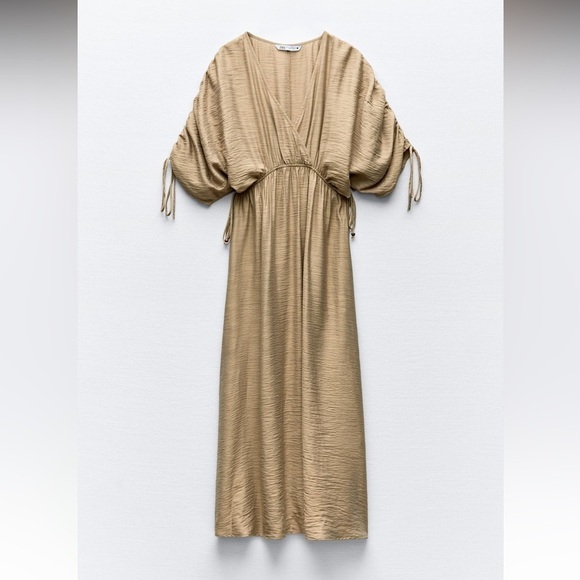 New ZARA Midi Tunic Dress - Picture 5 of 9